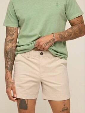 Chubbies- The Khakinators- NWT- 5.5" Shorts – Men's Small Stretch Twill